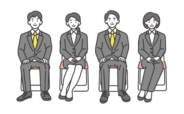 イメージ：スーツの男女